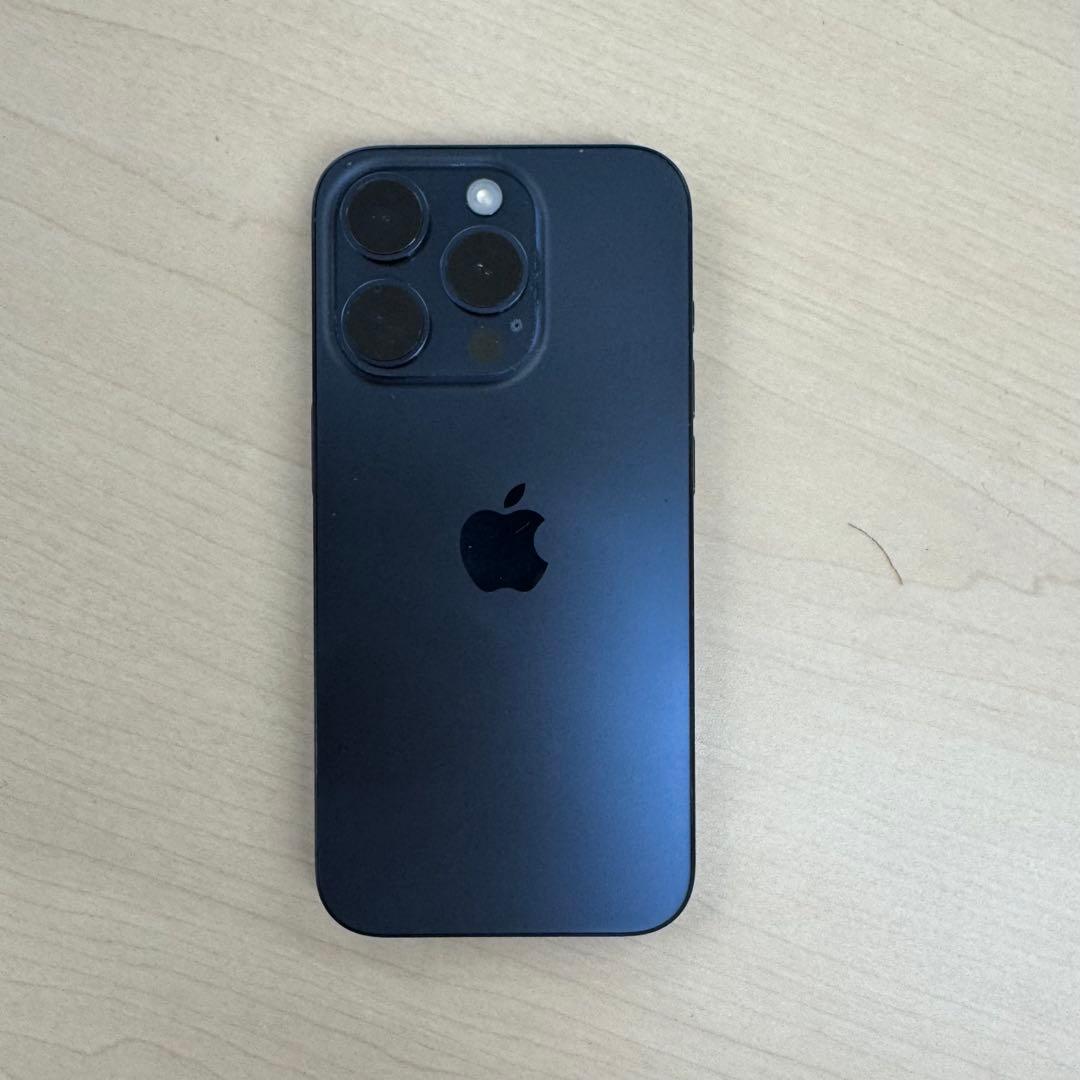 iPhone15PRO 128GB バッテリー88% 色ブルーチタニウム