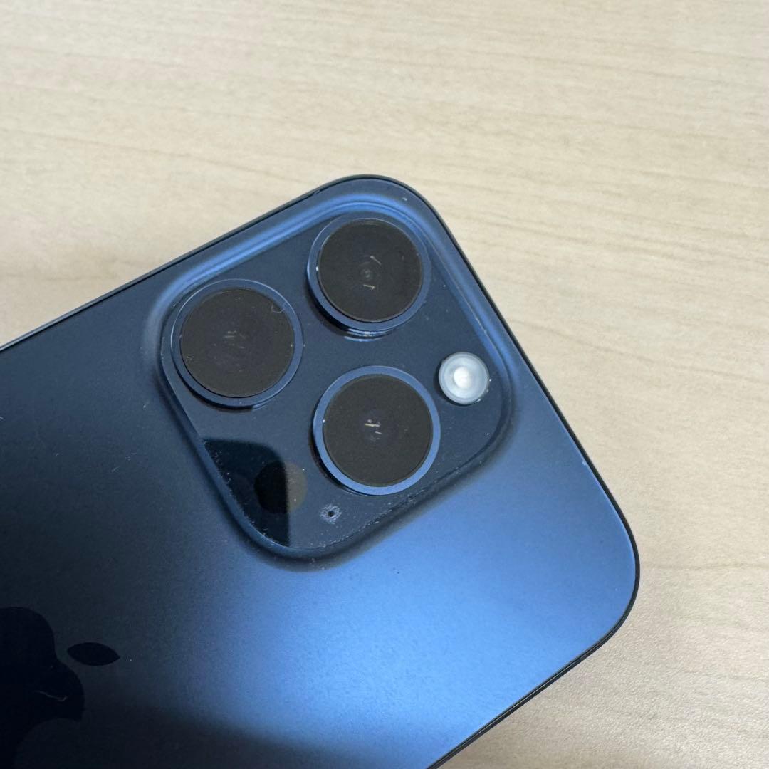 iPhone15PRO 128GB バッテリー88% 色ブルーチタニウム