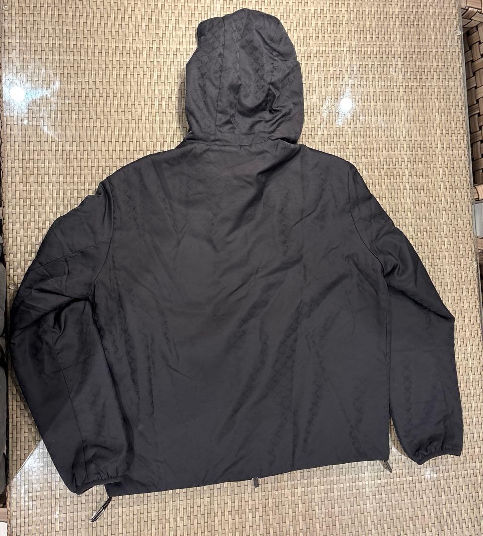 エンポリオアルマーニ　フード付きジップアップジャケット　52 黒