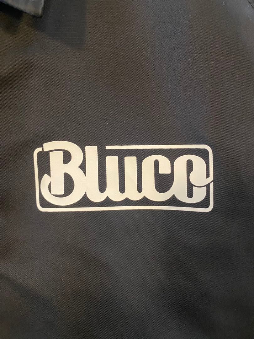 Bluco ブラック ナイロンジャケット