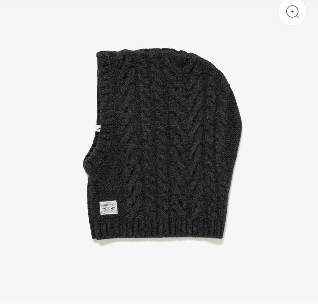 【新品未使用】DESCENDANT SPEAR HOODWORMER チャコール