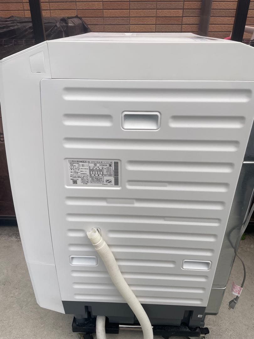 美品❗️最高級モデル❗️2023年製 日立ドラム式洗濯機 BD-STX130JL