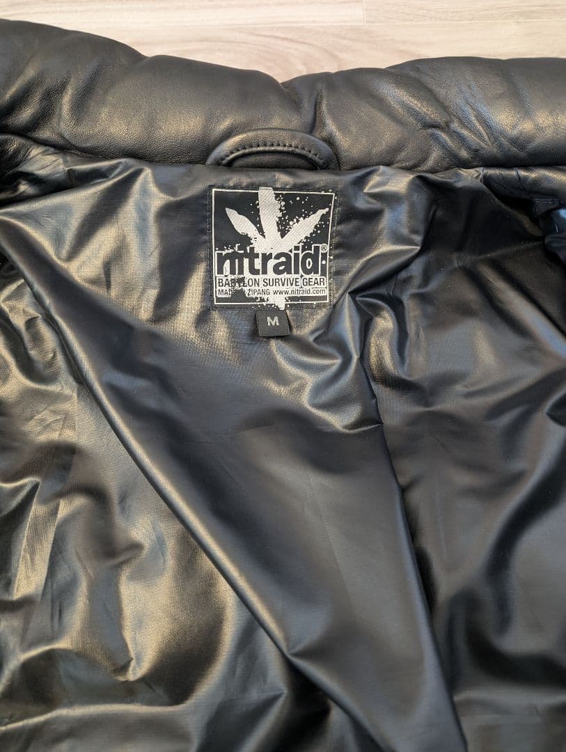 nitraid レザーダウン