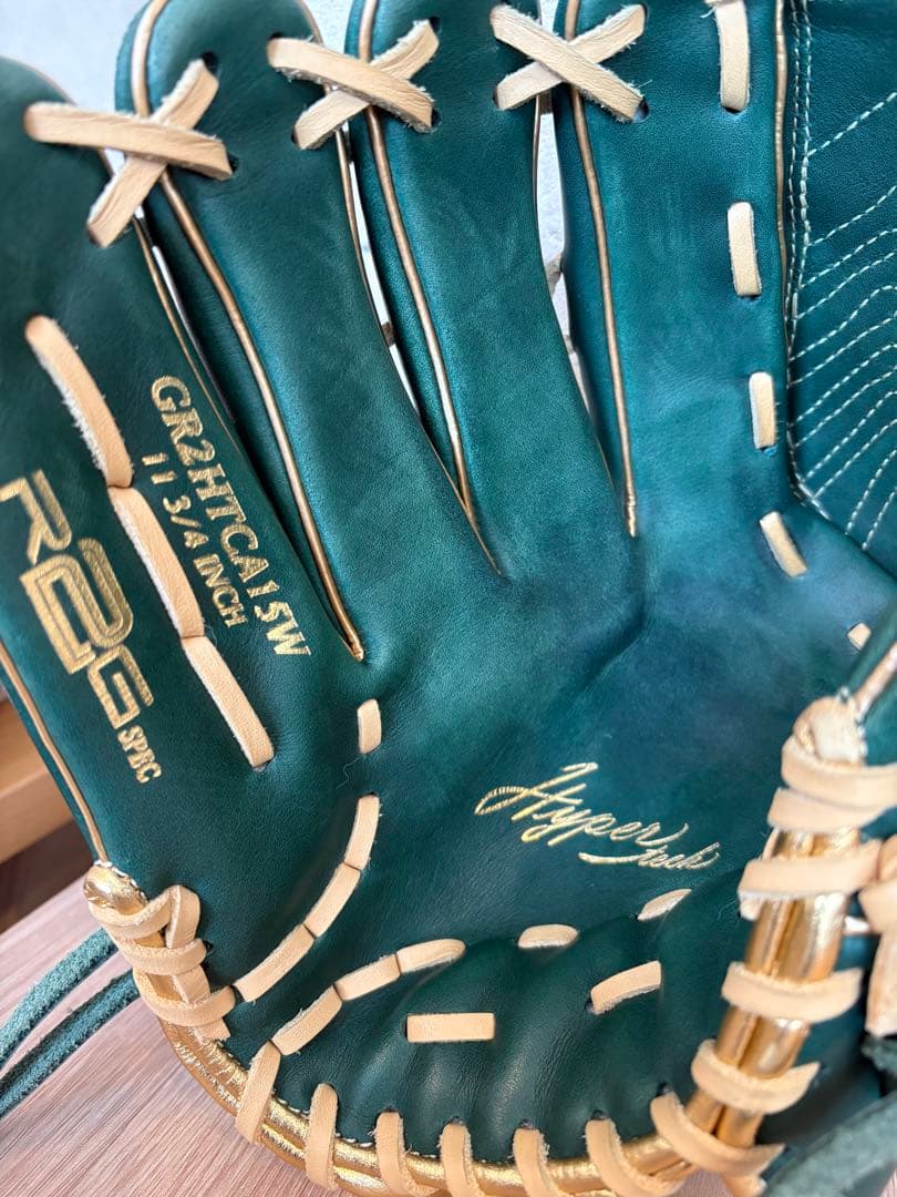 ローリングス 投手用　左投げ　軟式グローブ