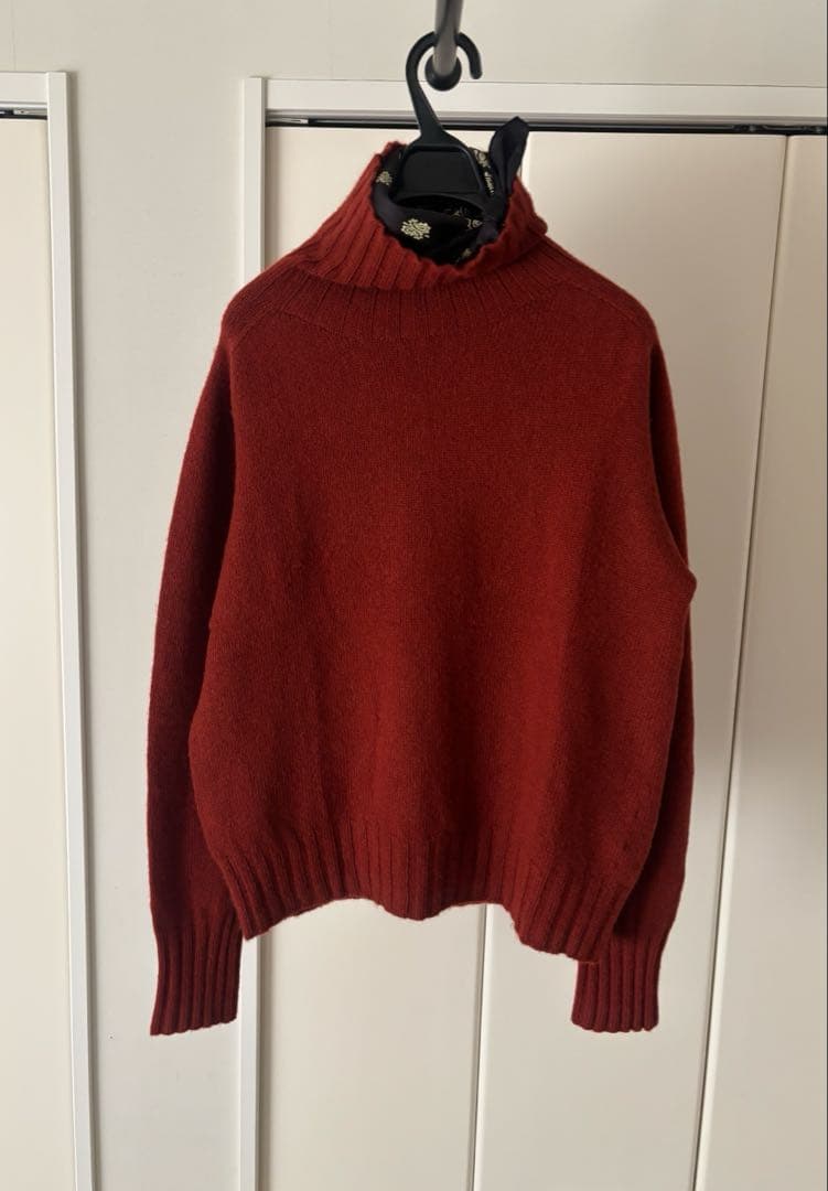2022AW マーガレットハウエル　カシミヤ100% タートルネック　セーター