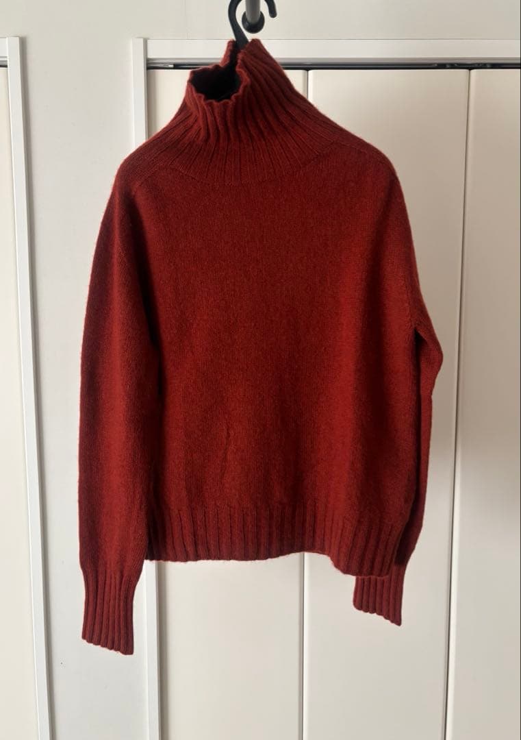 2022AW マーガレットハウエル　カシミヤ100% タートルネック　セーター