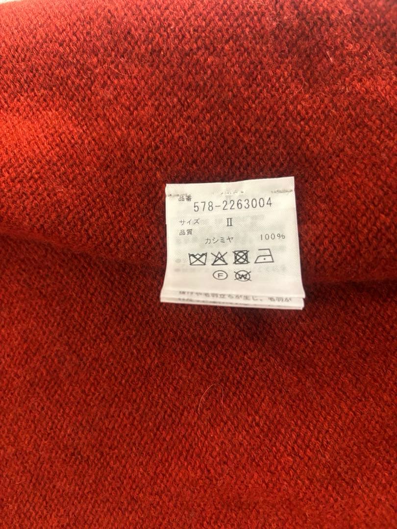 2022AW マーガレットハウエル　カシミヤ100% タートルネック　セーター