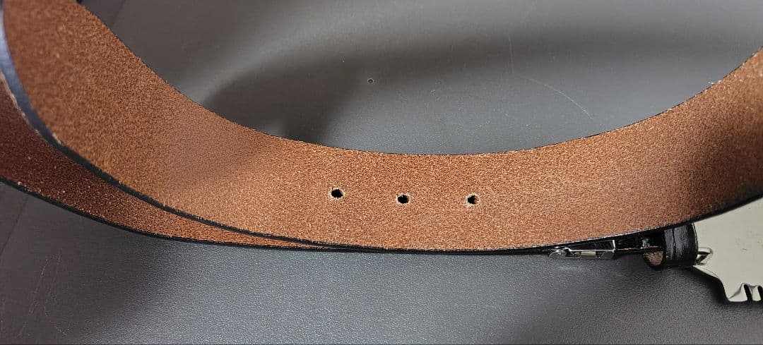 翔　ヴィヴィアンウエストウッド正規品　スカルバックルベルト黒