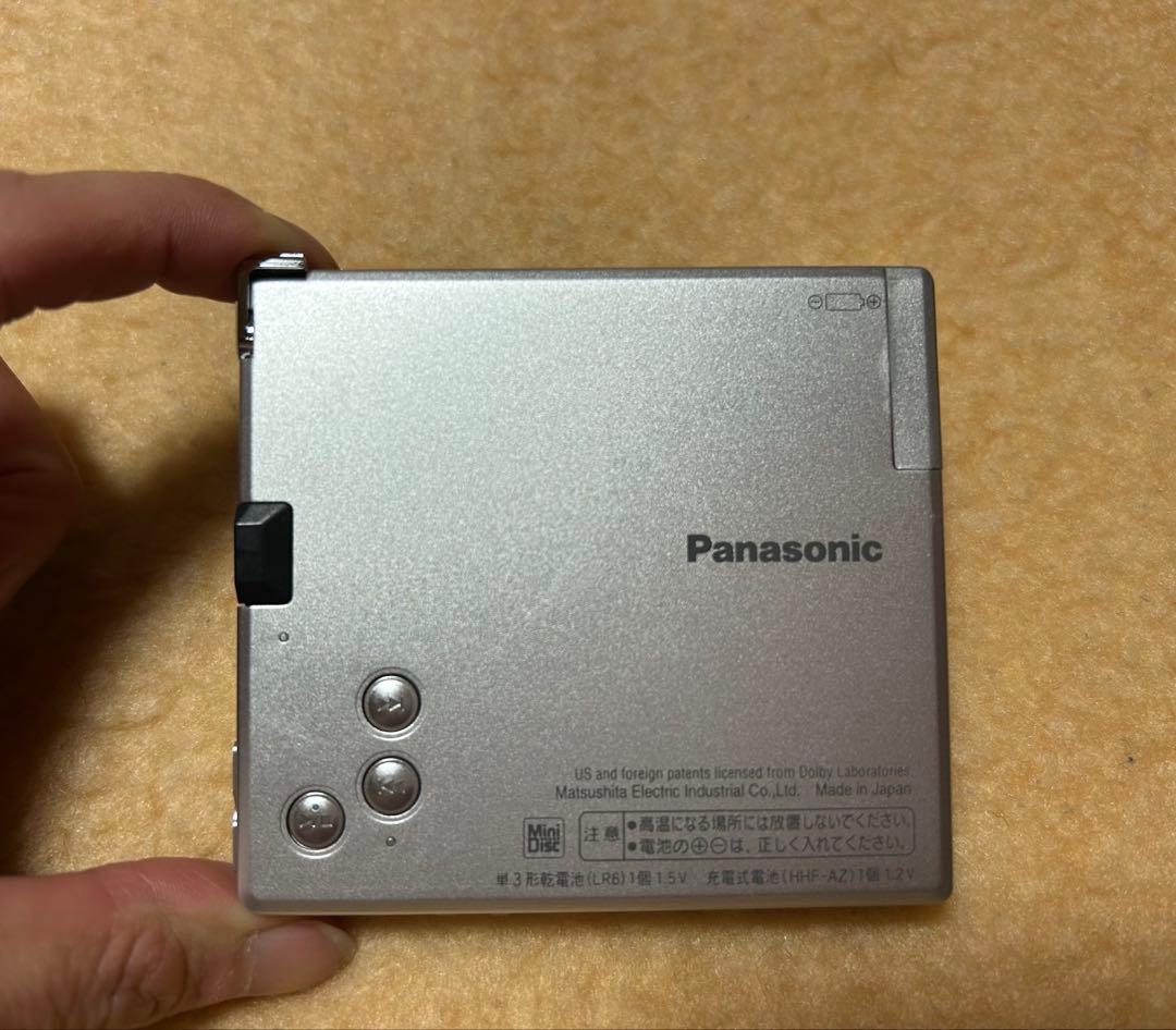 【美品】ジャンクPanasonic ポータブルMDプレーヤー SJ-MJ50