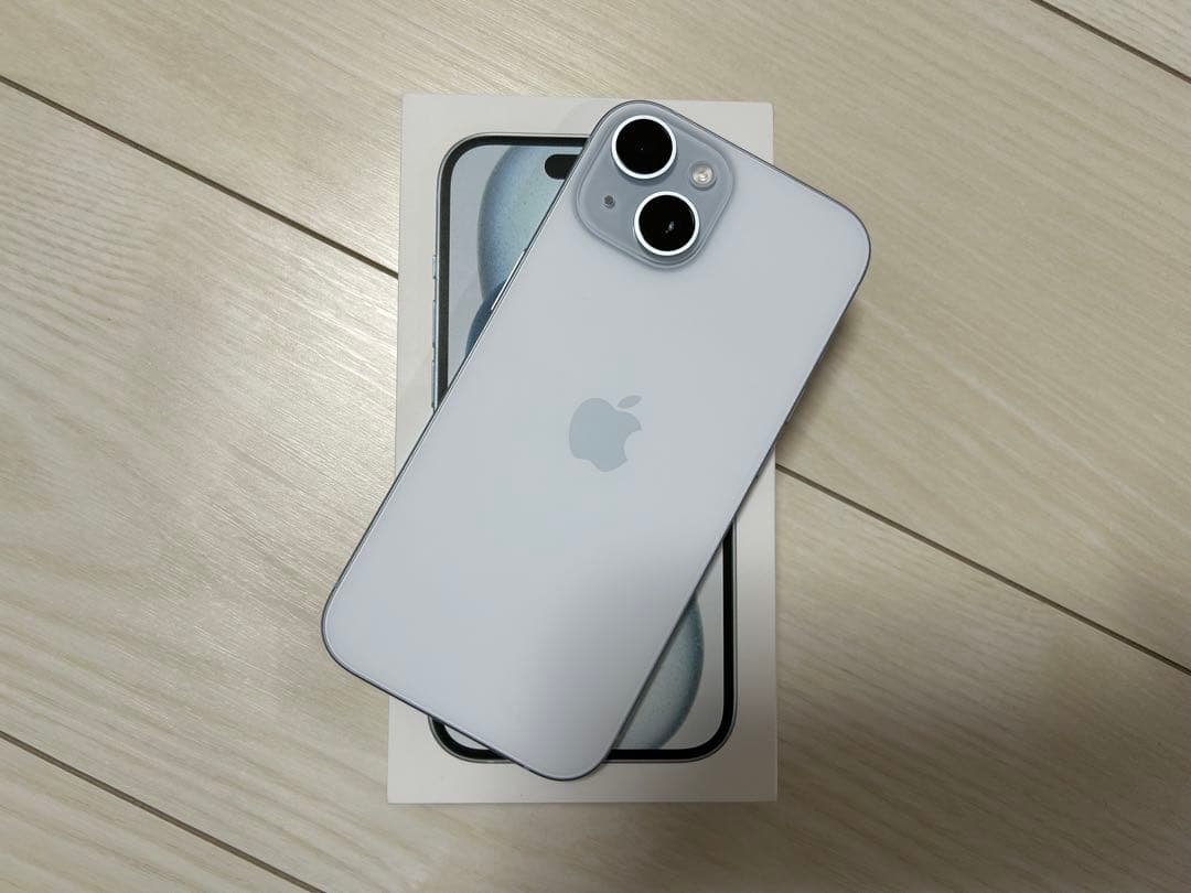 新品未使用Apple iPhone 15 128GB ブルー SIMフリー