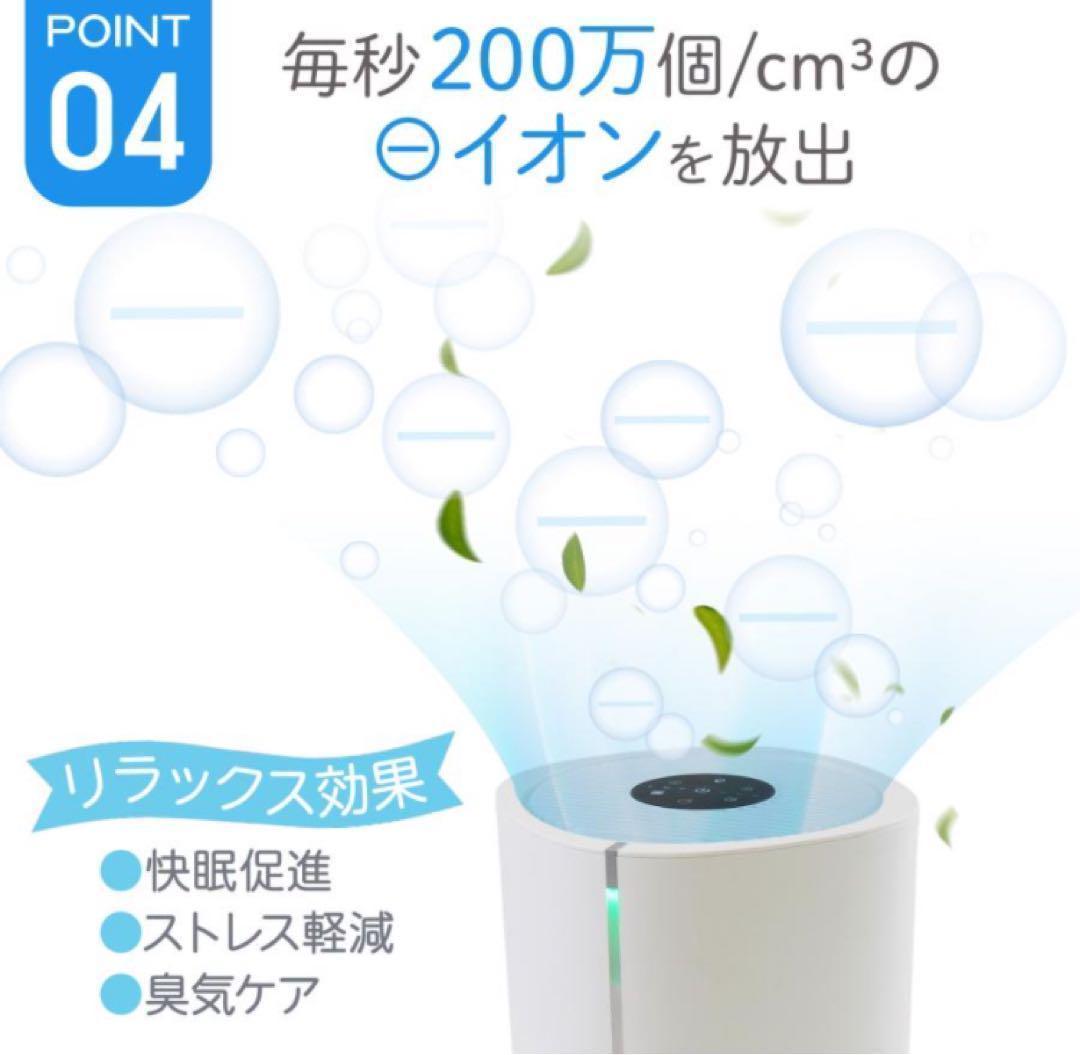 空気清浄機 小型 消臭 省エネ 花粉 脱臭機 たばこ 除菌／◯