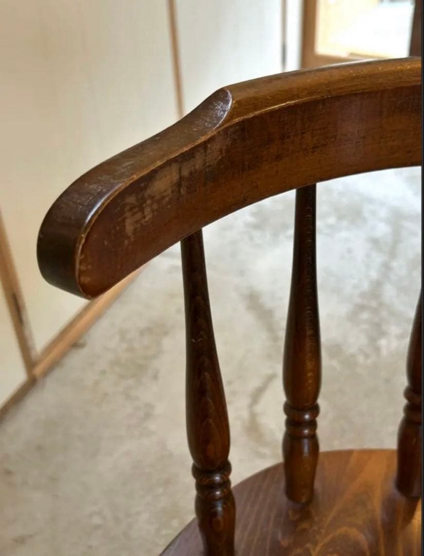 【柏木工】子ども用ハイチェア　ヴィンテージ レトロ　椅子