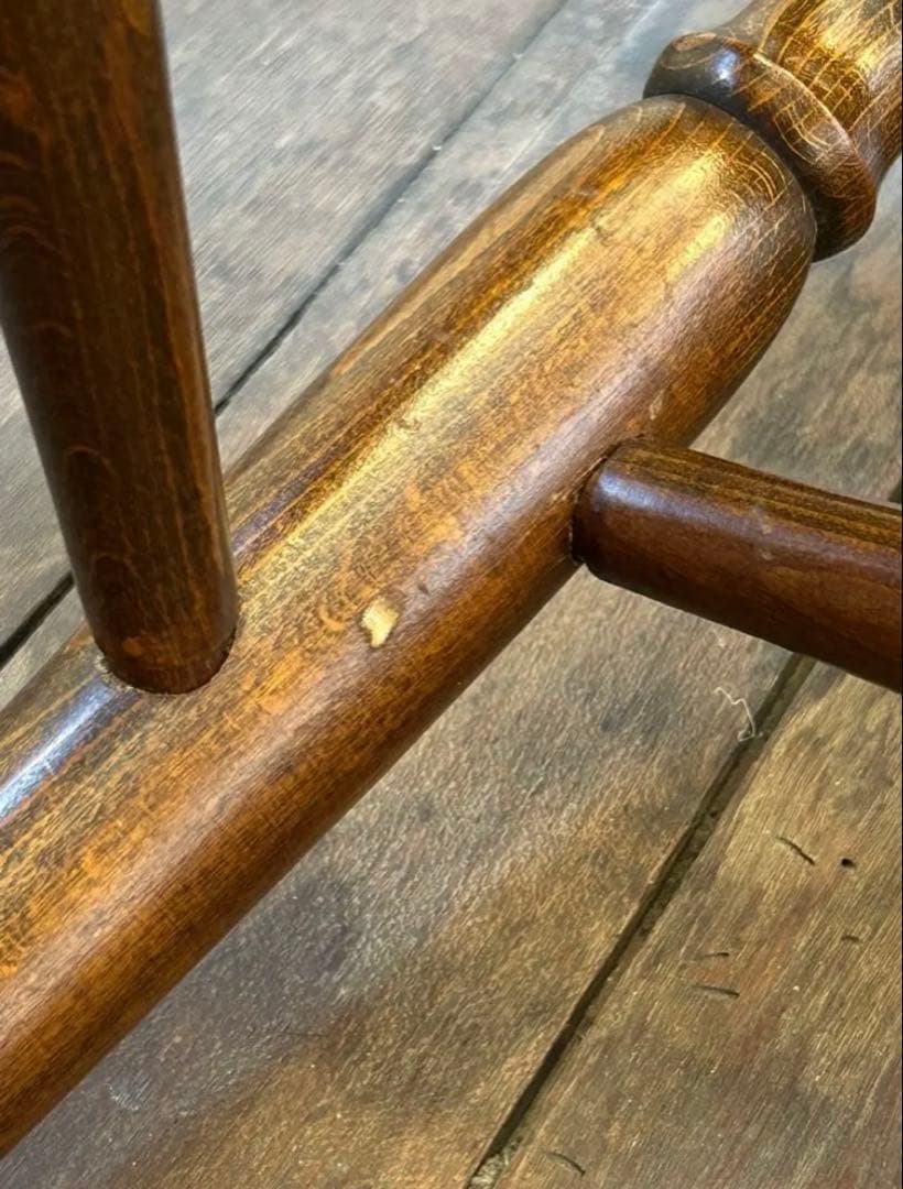 【柏木工】子ども用ハイチェア　ヴィンテージ レトロ　椅子