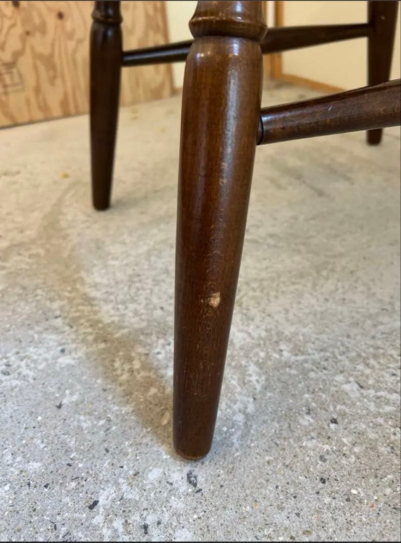 【柏木工】子ども用ハイチェア　ヴィンテージ レトロ　椅子