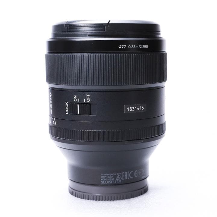 【ほぼ新品・超美品】SONY FE85mm F1.4GM Eマウント