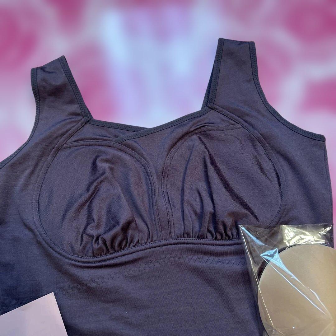 補正下着　シャンデール ナイトタンクトップ　グレー　L