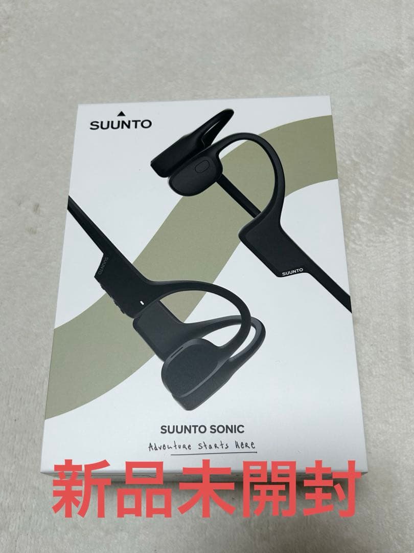 スント SONIC Black オープンイヤー 骨伝導 ヘッドホン ワイヤレス