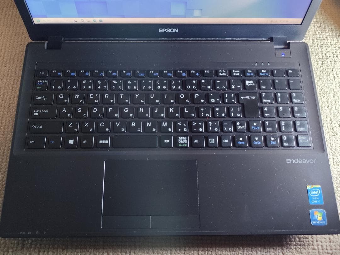 EPSON NJ5900E Ci7 SSDHDDBD搭載 FHDWebカメラ付き