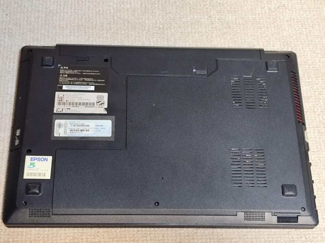 EPSON NJ5900E Ci7 SSDHDDBD搭載 FHDWebカメラ付き