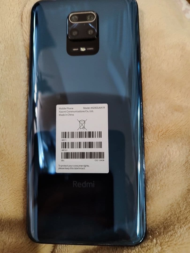 【中古】Xiaomi Redmi Note 9s 128GB/6GB