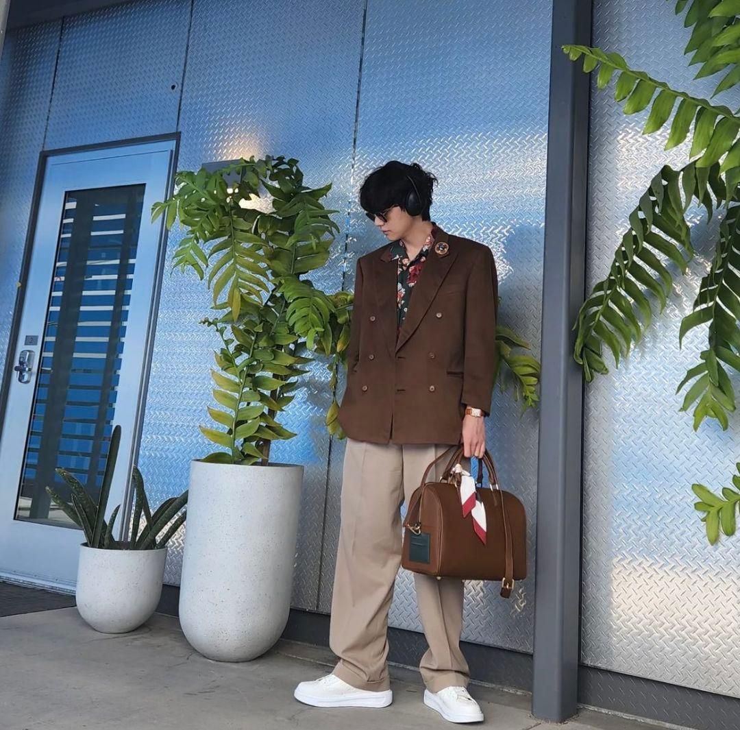 BTS アーティストメイド テテ ボストンバッグ　新品未開封