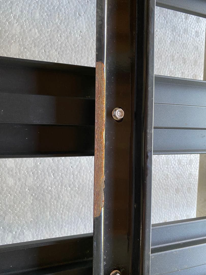 M*ム様 フィアット パンダ 純正ルーフラック　アルミラック付き