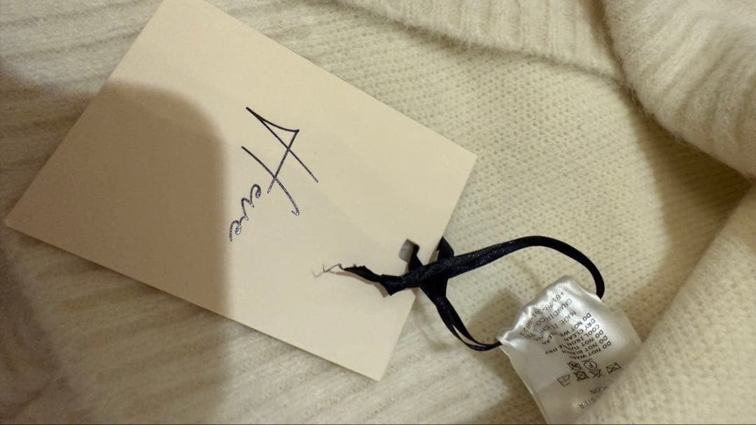 Heve Tulip Sleeve Alpaca Knit ニット完売品