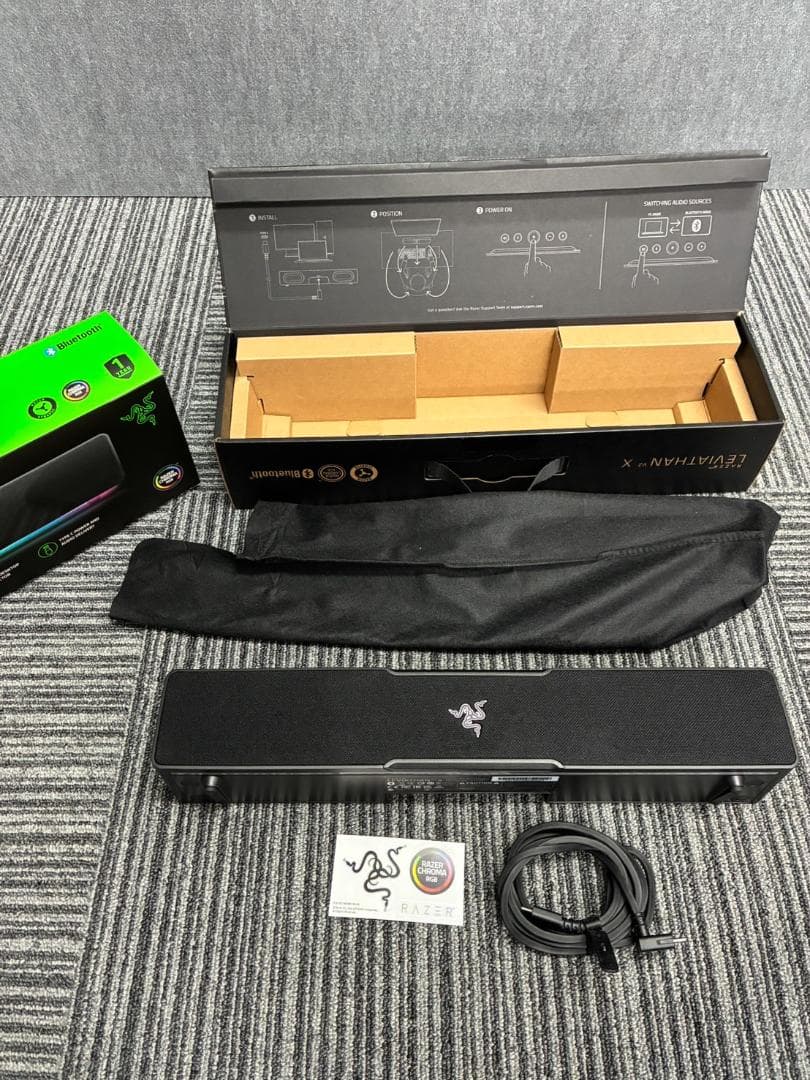 S*H様 【動作確認済・送料込】スピーカー　RAZER　LEVIATHANｖ２Ｘ