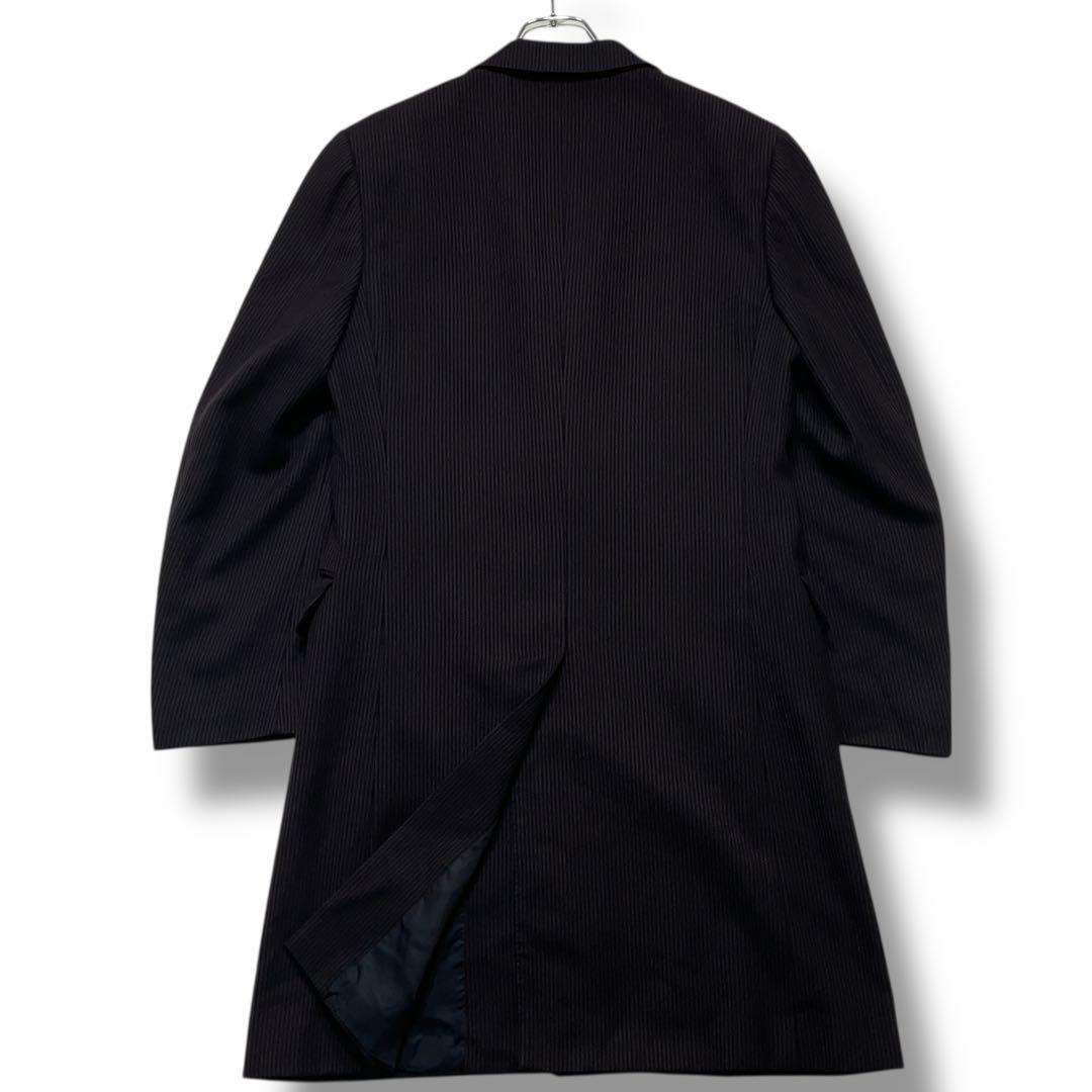 美品 CANALI 高級イタリア製 上質ウール100% テーラードコート M