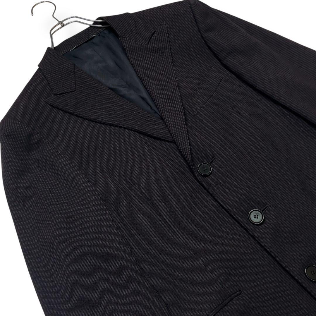 美品 CANALI 高級イタリア製 上質ウール100% テーラードコート M