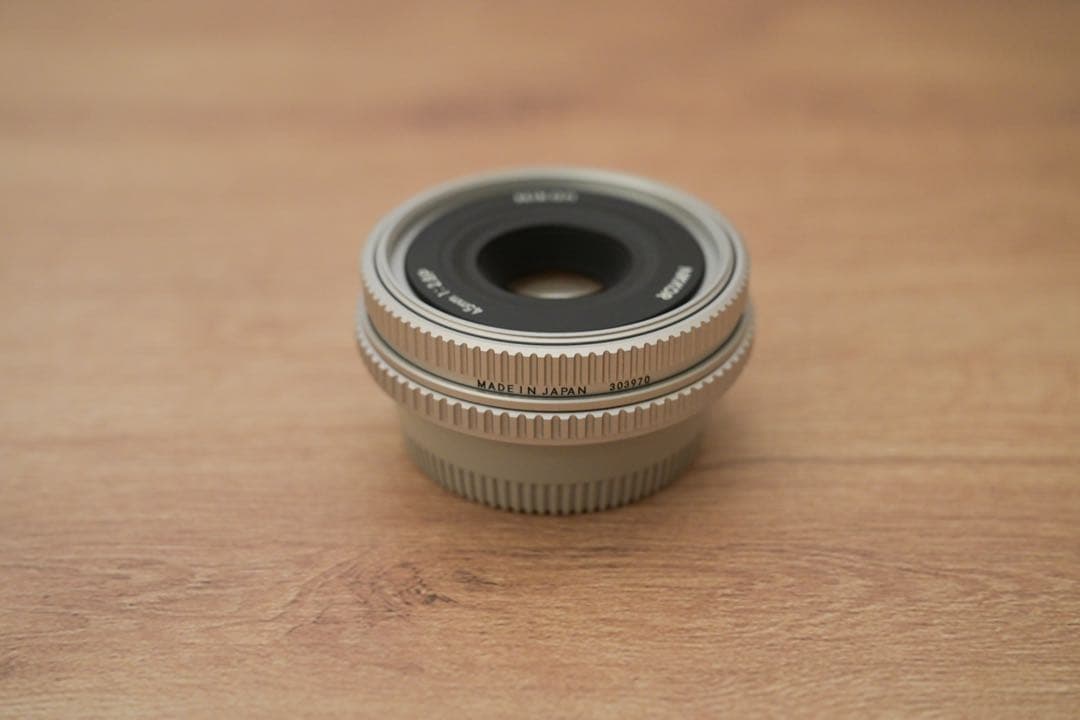 Nikon Ai Nikkor 45mm F2.8P シルバー（付属品あり）