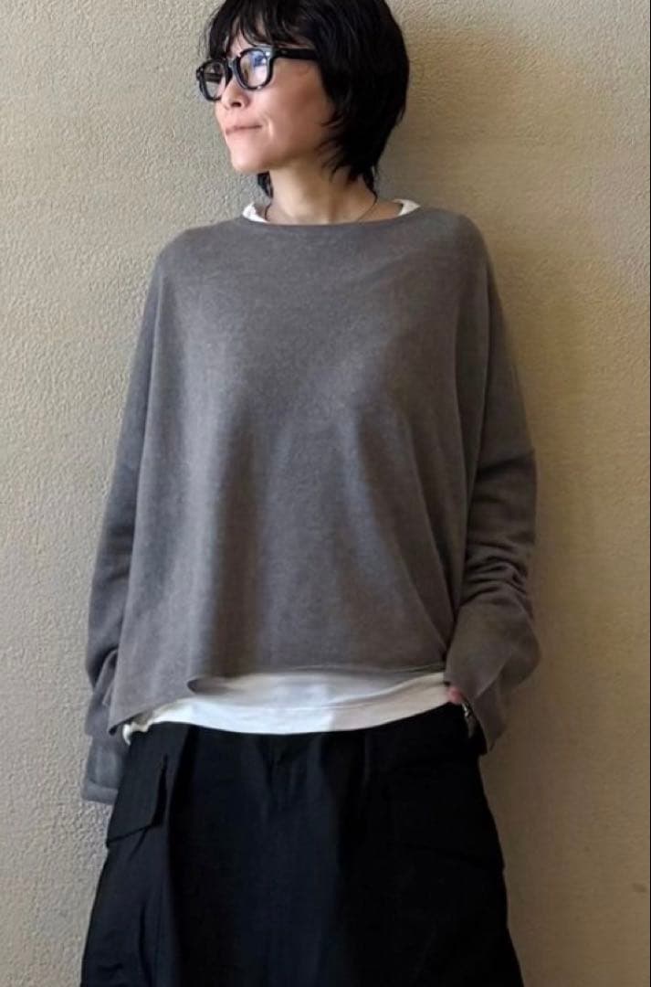 新品完売journal standard luxe カシミヤ ワイドプルオーバー