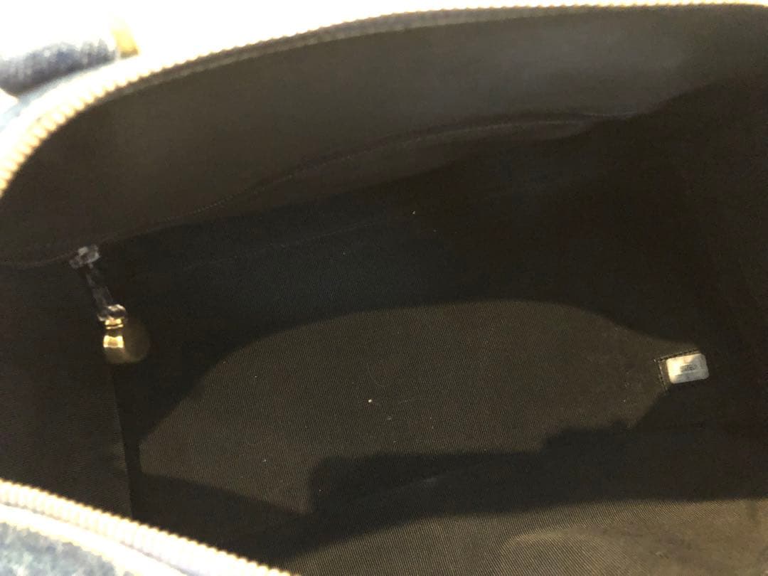 Chanel デニムボストンバッグ