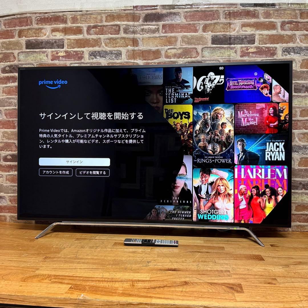 東芝 58V型 4K 液晶テレビ REGZA 58Z810X タイムシフト対応