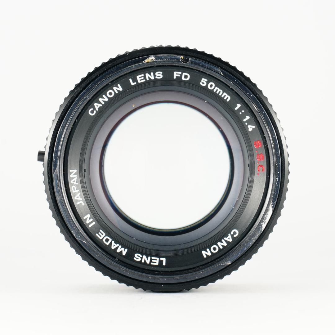 【整備＆テスト済】Canon FD 50mm F1.4 S.S.C 475
