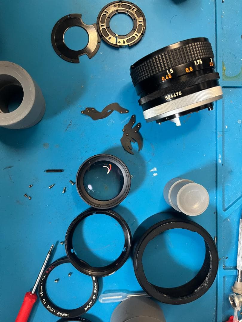 【整備＆テスト済】Canon FD 50mm F1.4 S.S.C 475