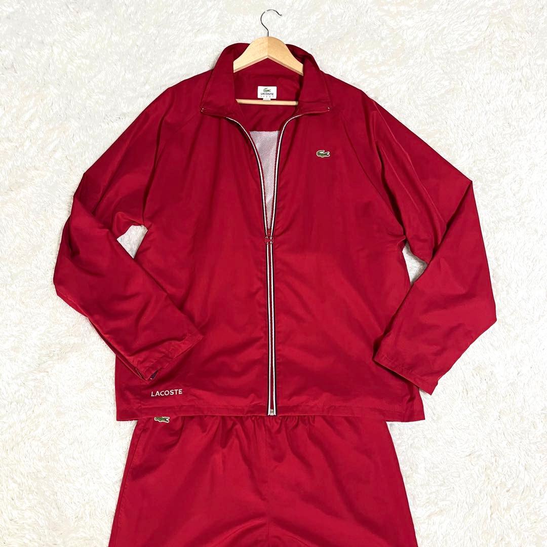 ✨激レア✨ LACOSTE ジャージ上下 セットアップ 大きめ 2XLサイズ相当