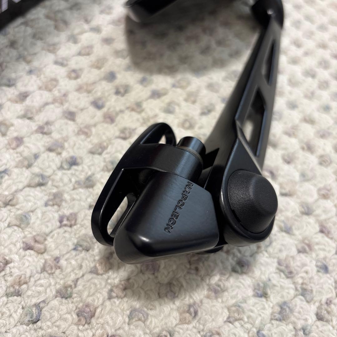 ナポレオン カウリングミラー6 ロングステータイプ AEX6 ブラック 2セット