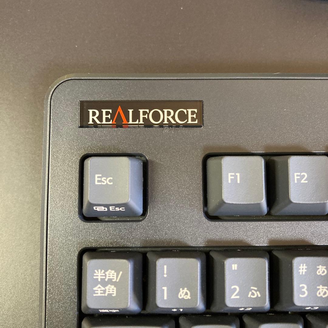 REALFORCE R3 テンキーレス ブラック 変荷重 R3HC12