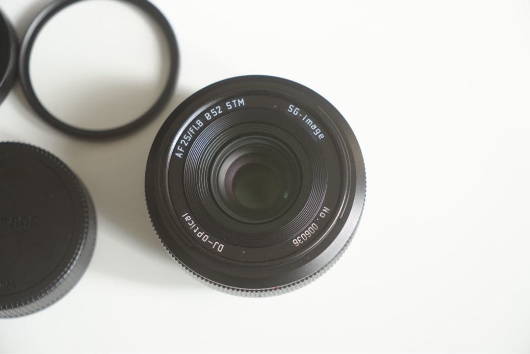 SG-image 25MM F1.8 レンズ（レンズフィルター付）