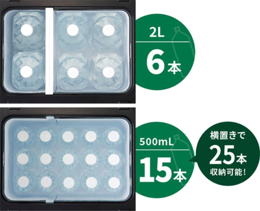 コードレス冷温庫 UL18DB(WMG) フォレストグリーン バッテリー２個！