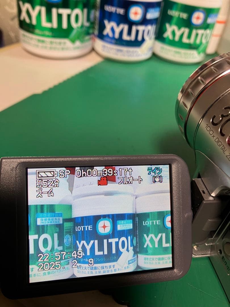 パナソニック ビデオカメラ NV-GS200 ミニDVテープ 作動機 付属品付き