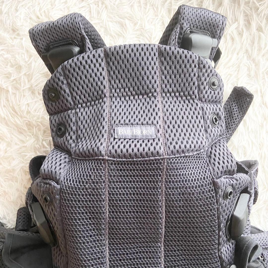 極美品 ベビービョルン ハーモニー BABYBJORN 抱っこ紐　アンスラサイト