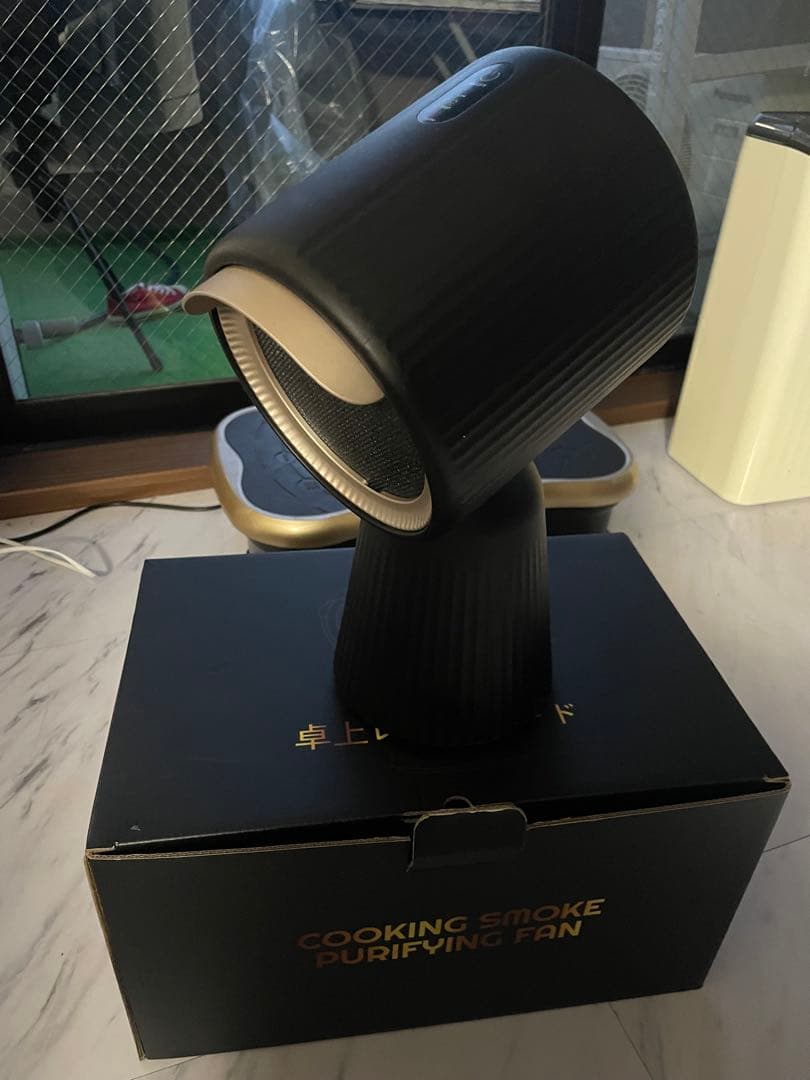 卓上レンジフード ブラック