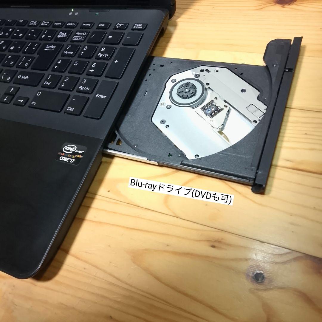 SONY VAIO Core i7 8GB SSD512GB ブラック