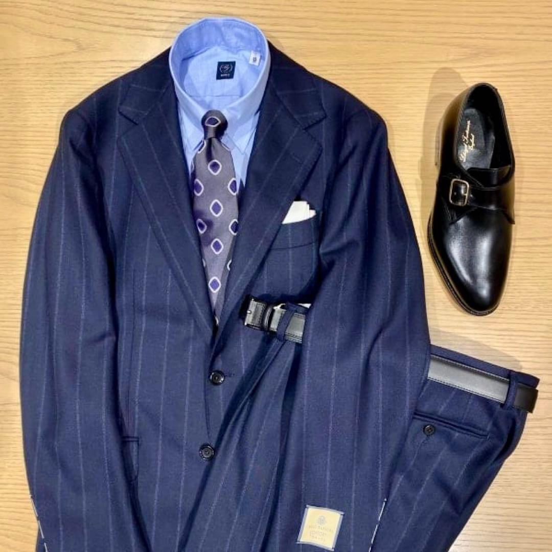 ジ*ク様 25AW Seaward & Stearn × BEAMS F 小紋柄