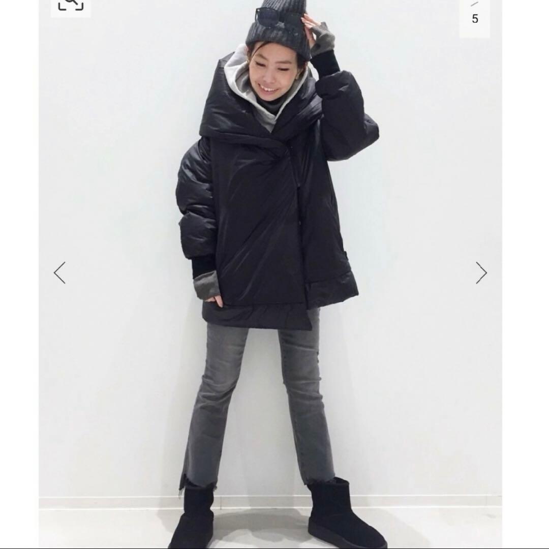 L'Appartement Bacon BIG BLANKET ブラック