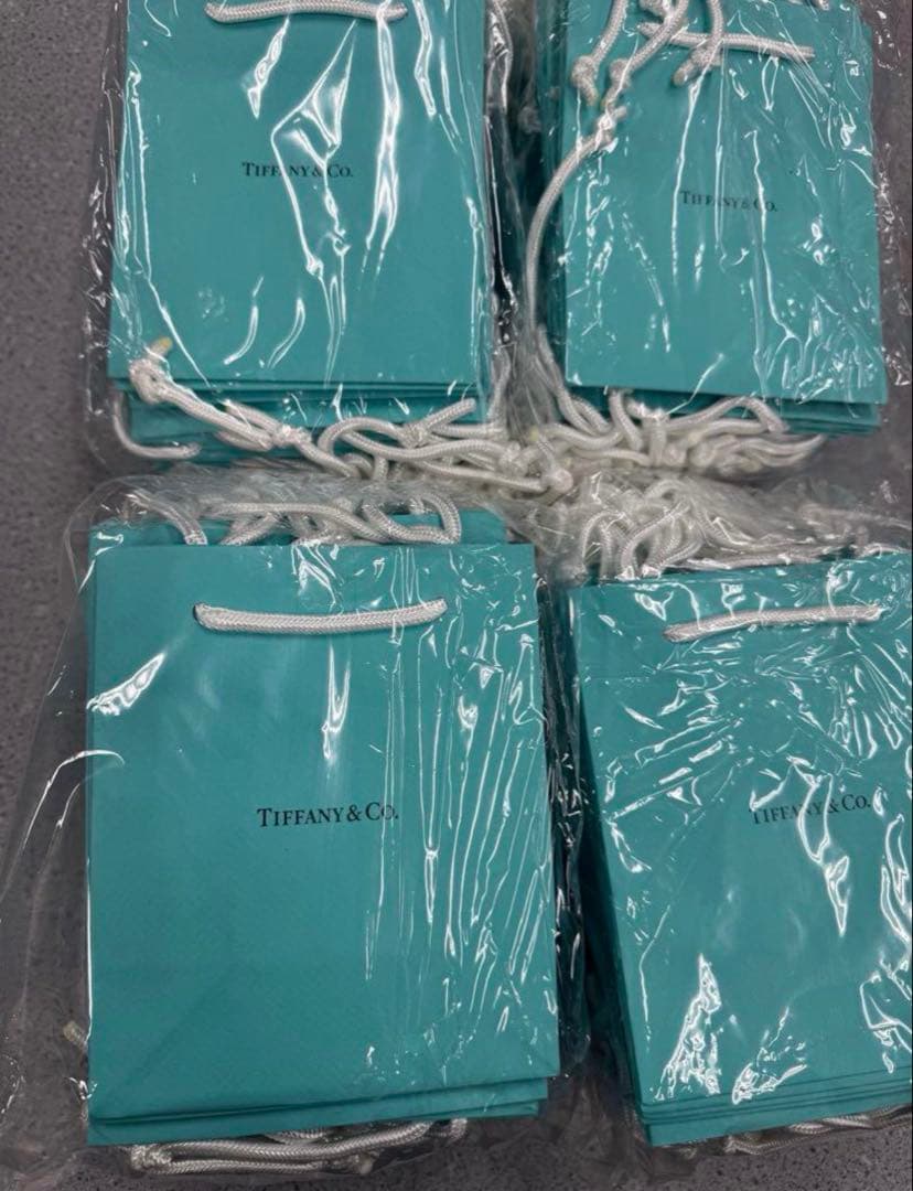 現行品Tiffanyティファニー　ミニショッパー紙袋　100枚