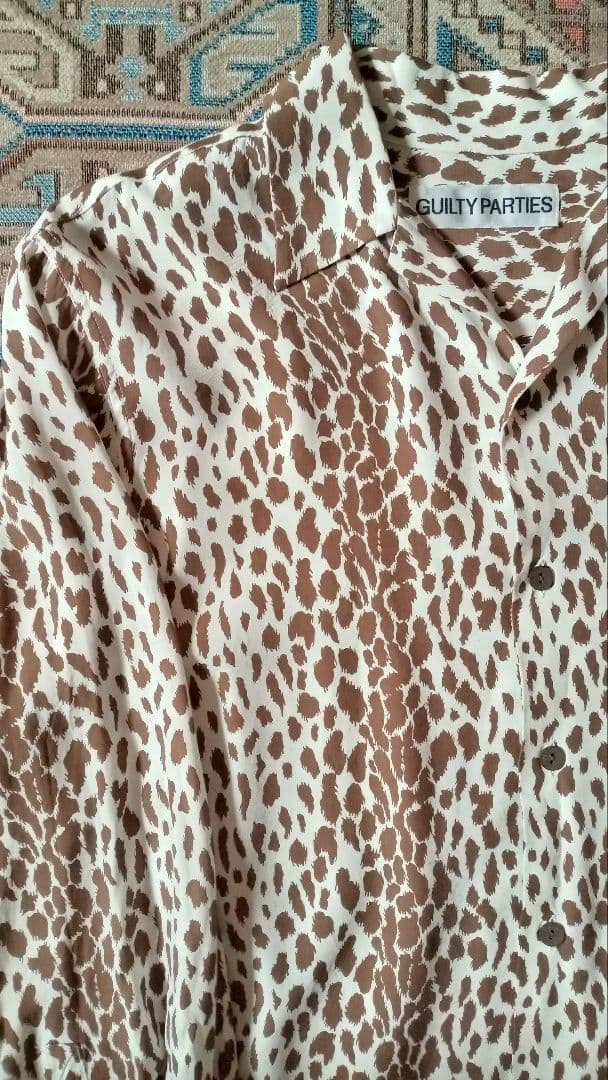 wackomaria　レオパードシャツ　S