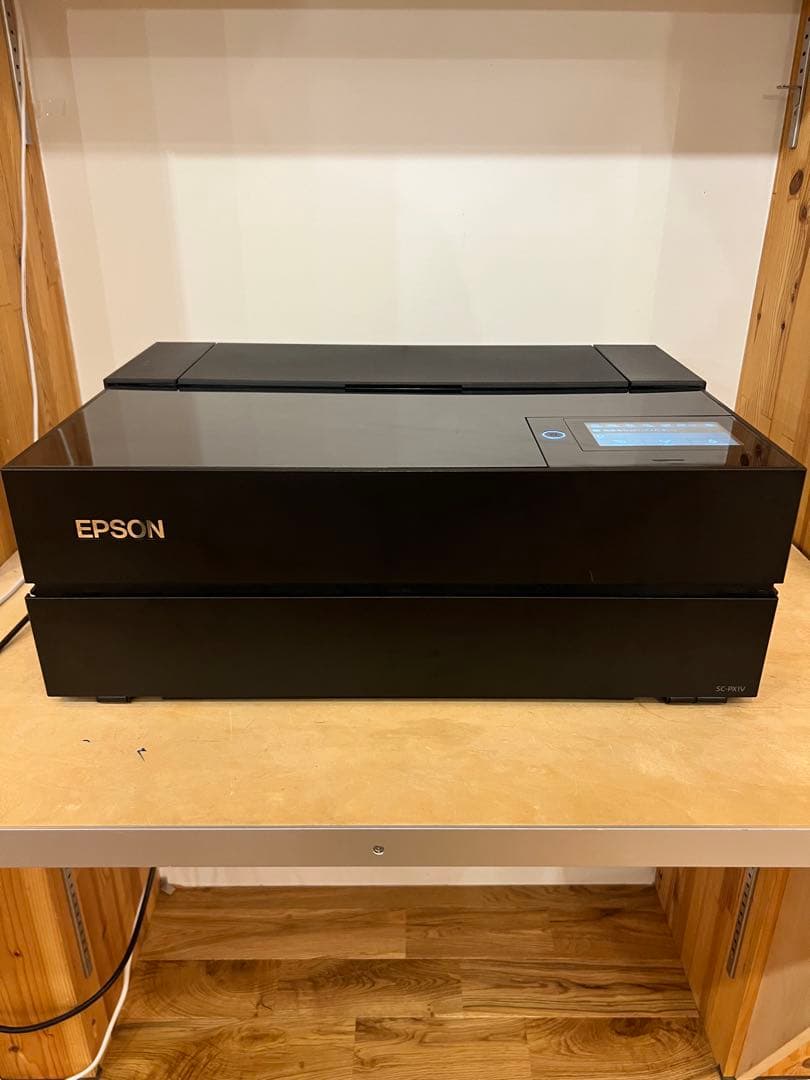 EPSON インクジェットプリンター SC-PX1V ブラック　インク全色付き